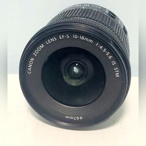 Canon EF-S 10-18mm Lens - Black